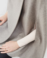 Aillaa Wool Wrap Over Cape