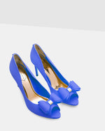 Alifair Bow Detail Peep-Toe Courts