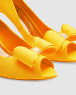 Alifair Bow Detail Peep-Toe Courts