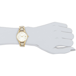Anne Klein Womens 10 9815SVTT Two Tone Bracelet Watch