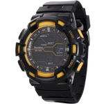 Bestdon Swiss Mens Sports Watches Digital Multifuction Display Time Yellow