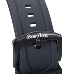 Bestdon Swiss Mens Sports Watches Quartz Analog Six Hands Black