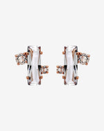 Bria Crystal Baguette Earrings
