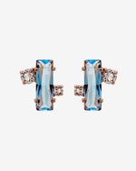 Bria Crystal Baguette Earrings
