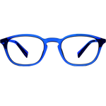 Burroughs Eyeglasses In Marina Blue For Men