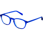 Burroughs Eyeglasses In Marina Blue For Men