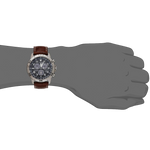 Citizen Mens BL5250 02L Titanium Eco Drive Watch with Leather Band