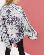 Elva Entangled Enchantment Silk Cape Scarf