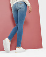 Kimle Ripped Skinny Jeans