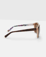 Larke Oversized Printed Sunglasses